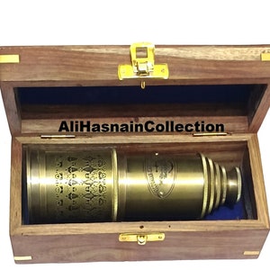Personalized Telescope Engraved telescope, Christmas Gift, Pirates spyglass, Handheld telescope, Pirate scope, Boating gift, Graduation Gift