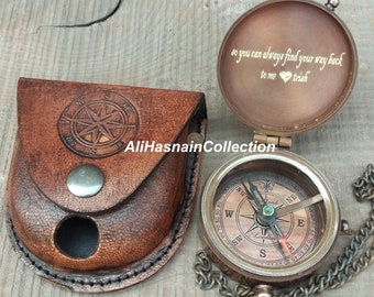 Compass, Personalized Compass, Engraved Working Compass, Custom Compass, Baptism Gift, Graduation Gift, Mother&#39;s Day Gift, Christmas Gift