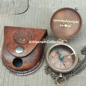 Compass, Personalized Compass, Engraved Working Compass, Custom Compass, Baptism Gift, Graduation Gift, Mother's Day Gift, Christmas Gift