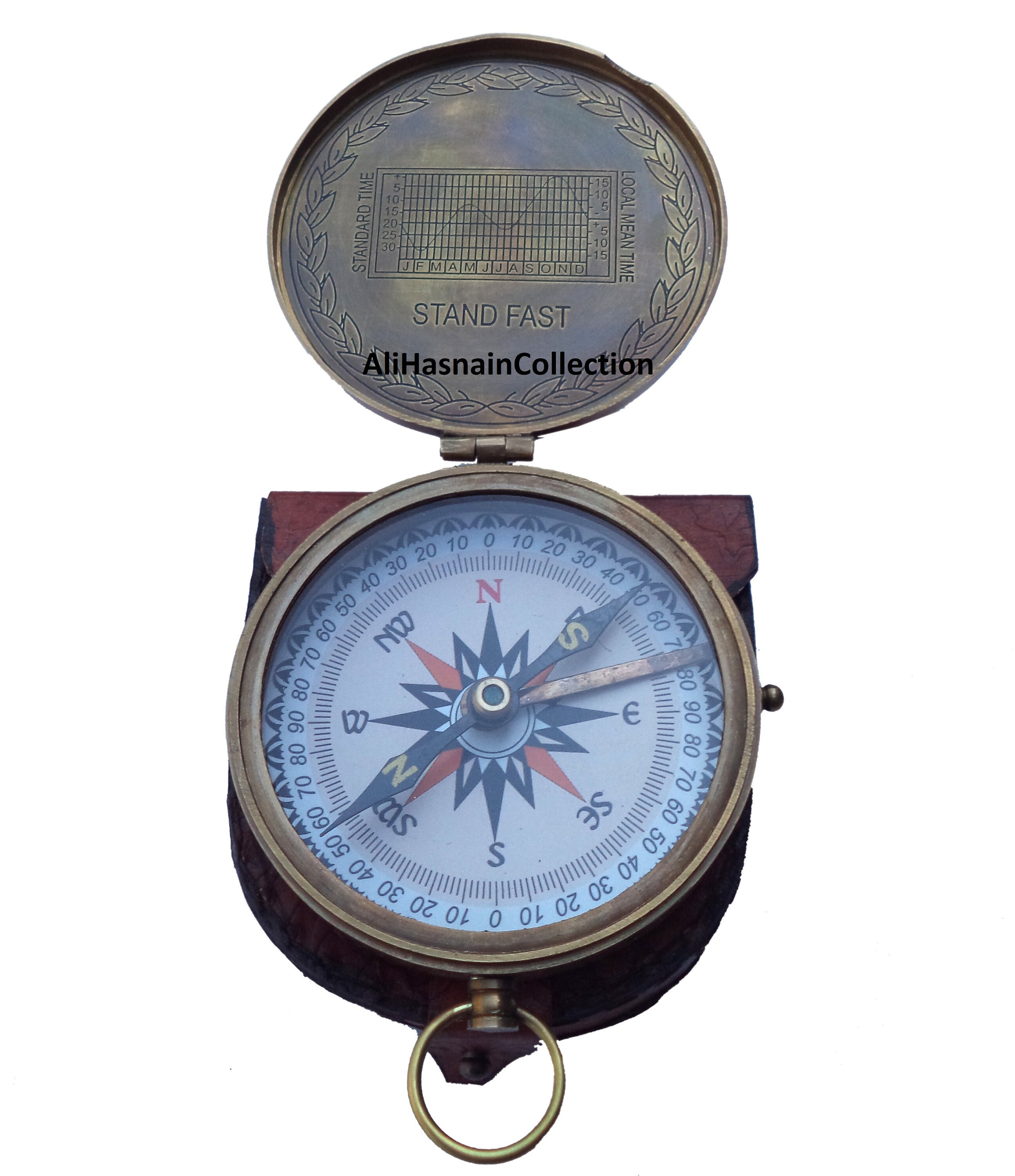 Personalized Brass American Boy Scout Compass Title Of | Etsy