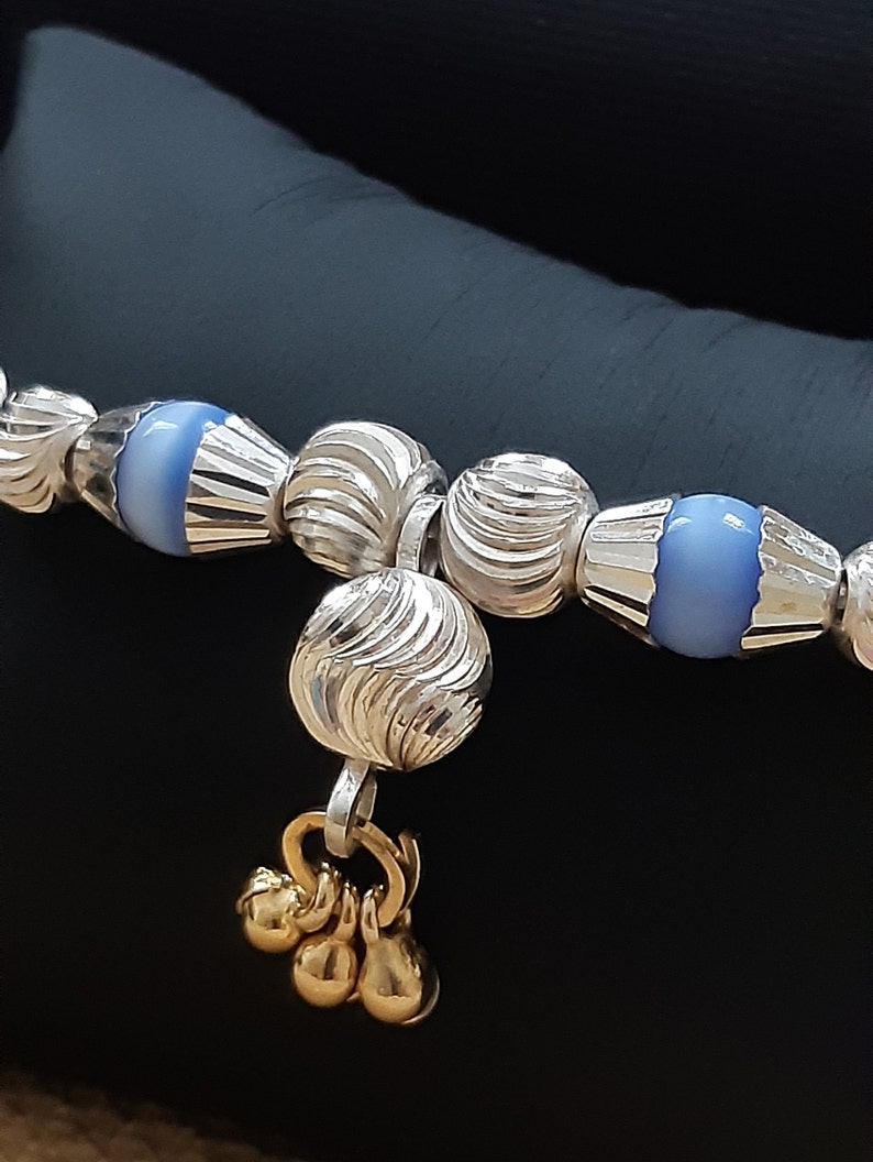 Anniversary and Birthday Gift,Women/'s Gift 20cm 11 gm bracelet weight,Traditional Elegant Ethnic Bracelet Sterling Silver Ethnic Bracelet