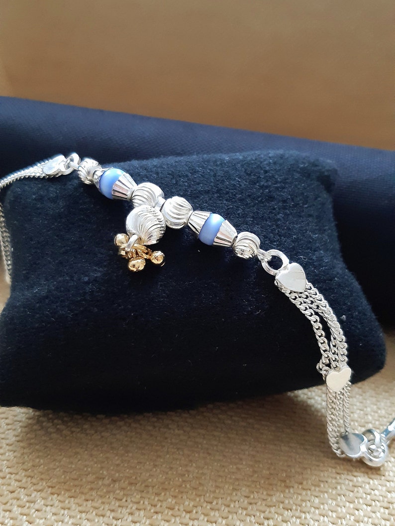 Anniversary and Birthday Gift,Women/'s Gift 20cm 11 gm bracelet weight,Traditional Elegant Ethnic Bracelet Sterling Silver Ethnic Bracelet