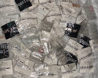 acrylic hair clips wholesale