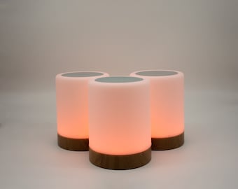 Set of Three Long Distance Friendship Lamps