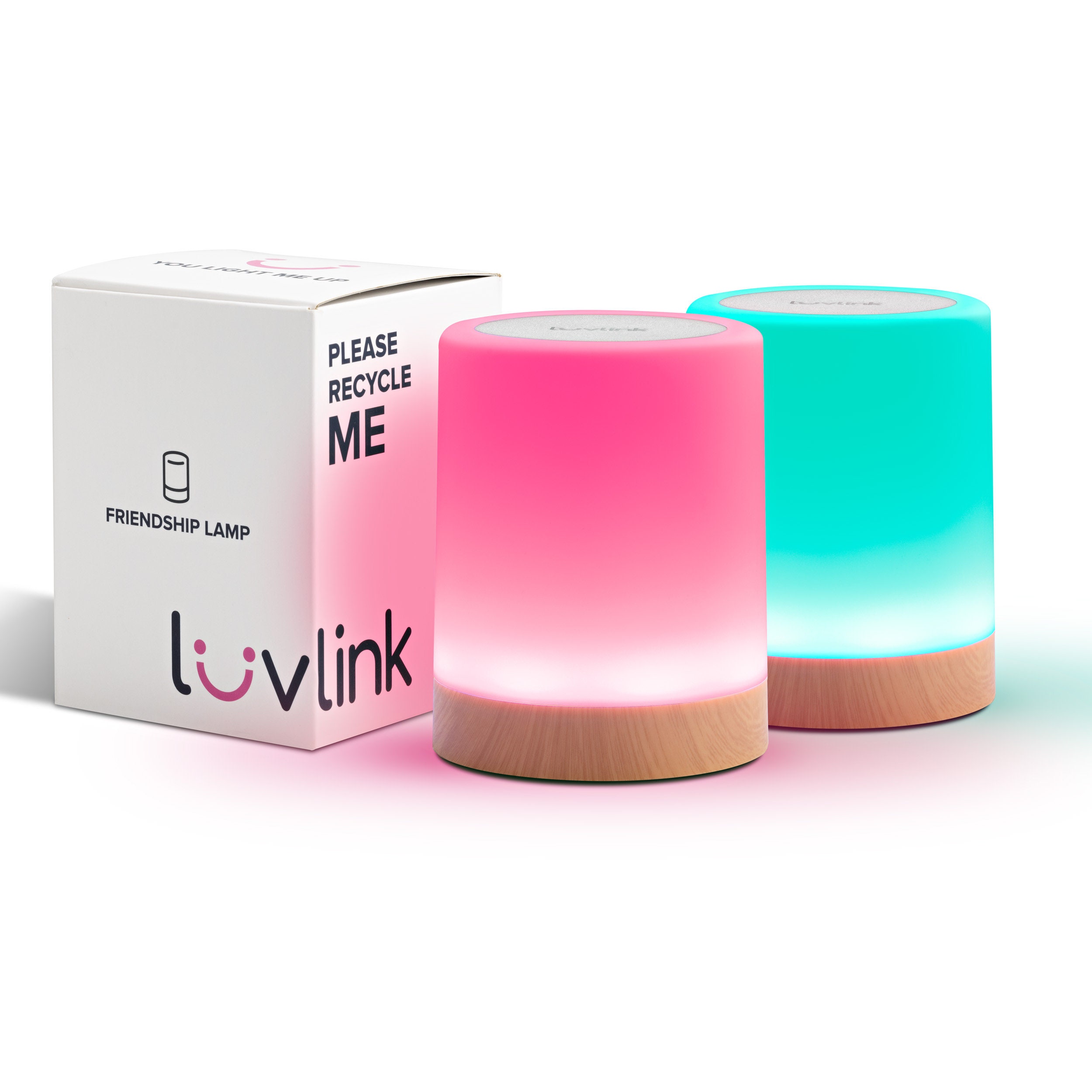 LuvLink Friendship Lamps (Perfect Boyfriend, Girlfriend, Relationship Gift)