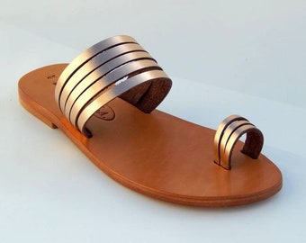 Handmade Greek Leather Sandals from Crete