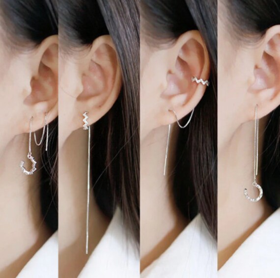 Buy DESTINY JEWEL'S Gold Plated Korean Style Pearl Petals Long Tassel  Earrings For Women & Girls Pearl Alloy Drops & Danglers, Hoop Earring, Stud  Earring () Online at Best Prices in India -