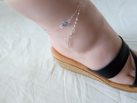 Swarovski chain by the foot discount