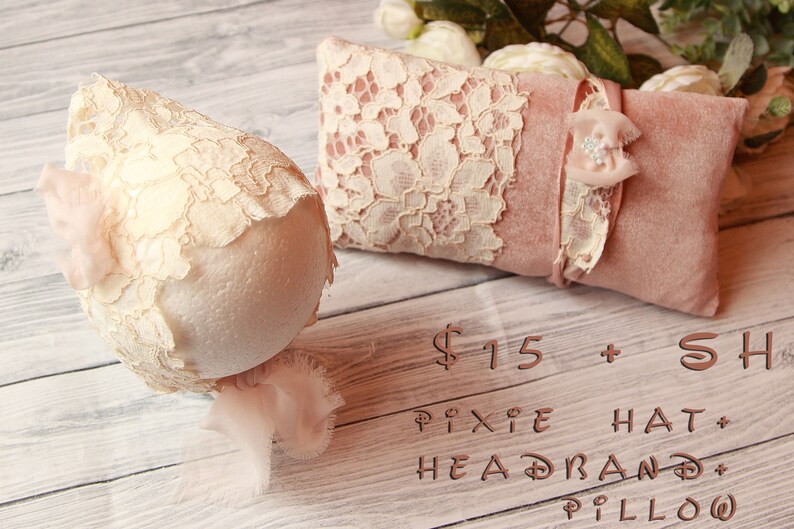 Newborn set Baby girl photography prop for photographer. Ready t Newborn set Baby girl photography prop for photographer. Ready t