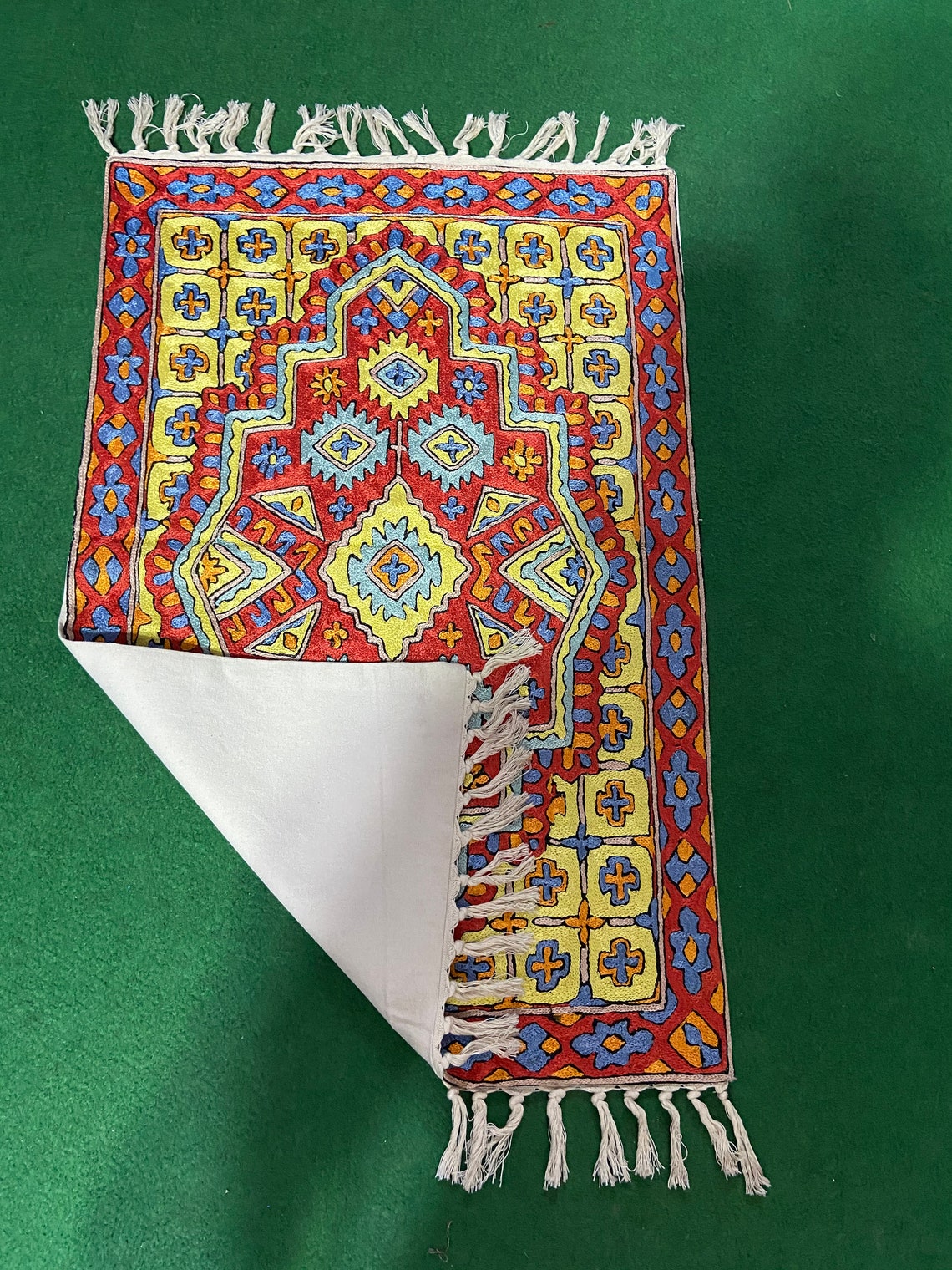 Cashmere Handmade Rug Cashmere Carpet Silk Rug Floor Mat Area Etsy UK