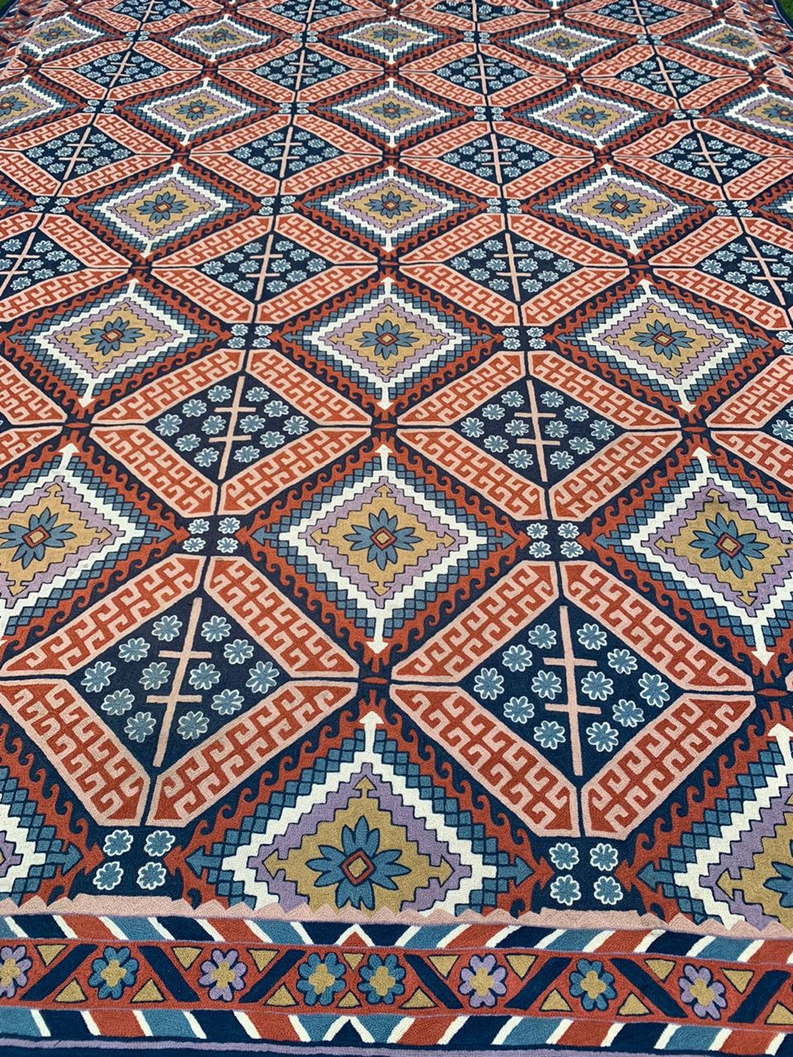 Cashmere Handmade Rug Cashmere Carpet Woolen Rug Floor Mat Etsy