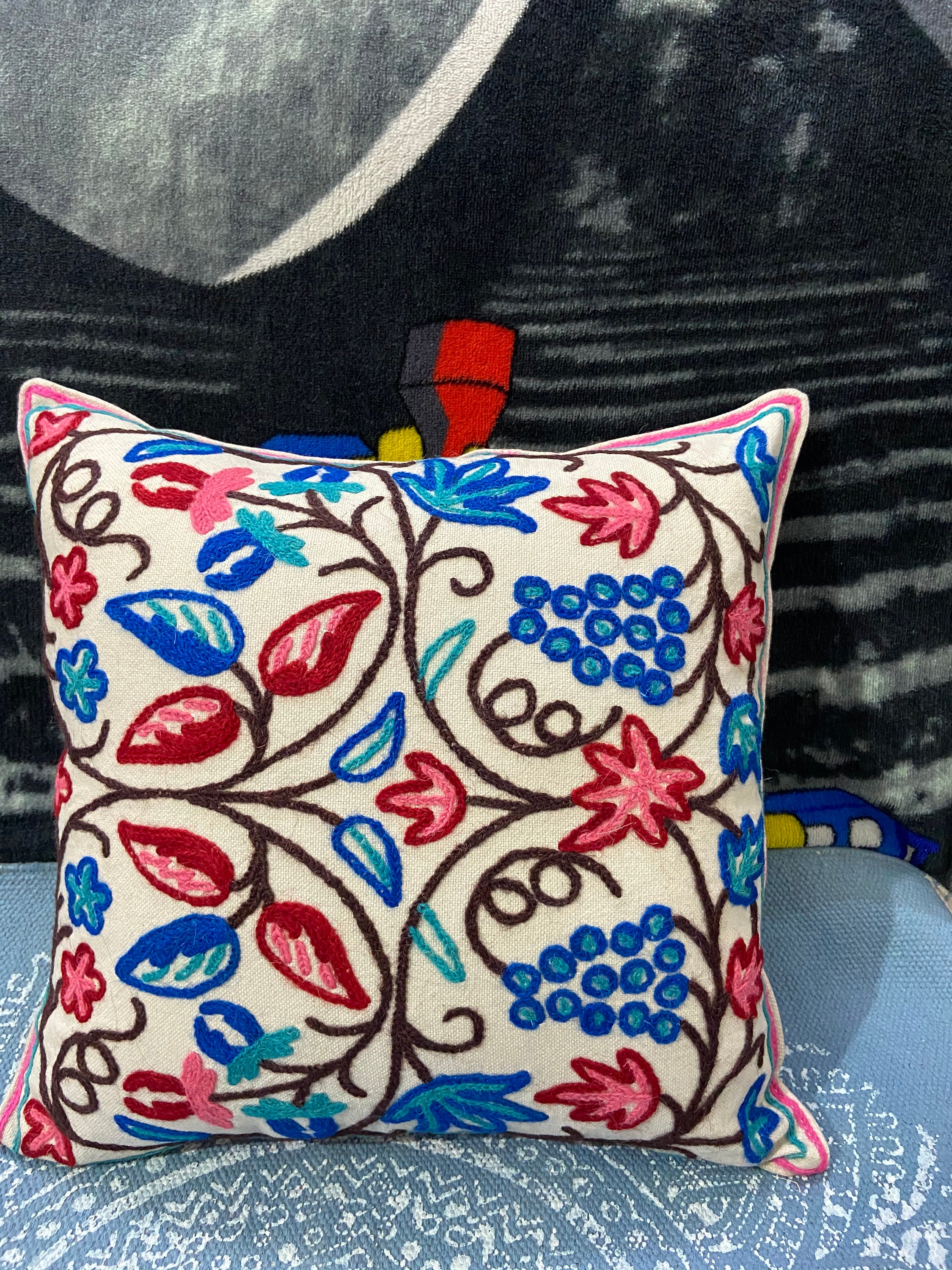 Cotton Cushion Cover Hand Made Cushion Cover Hand Woven Etsy