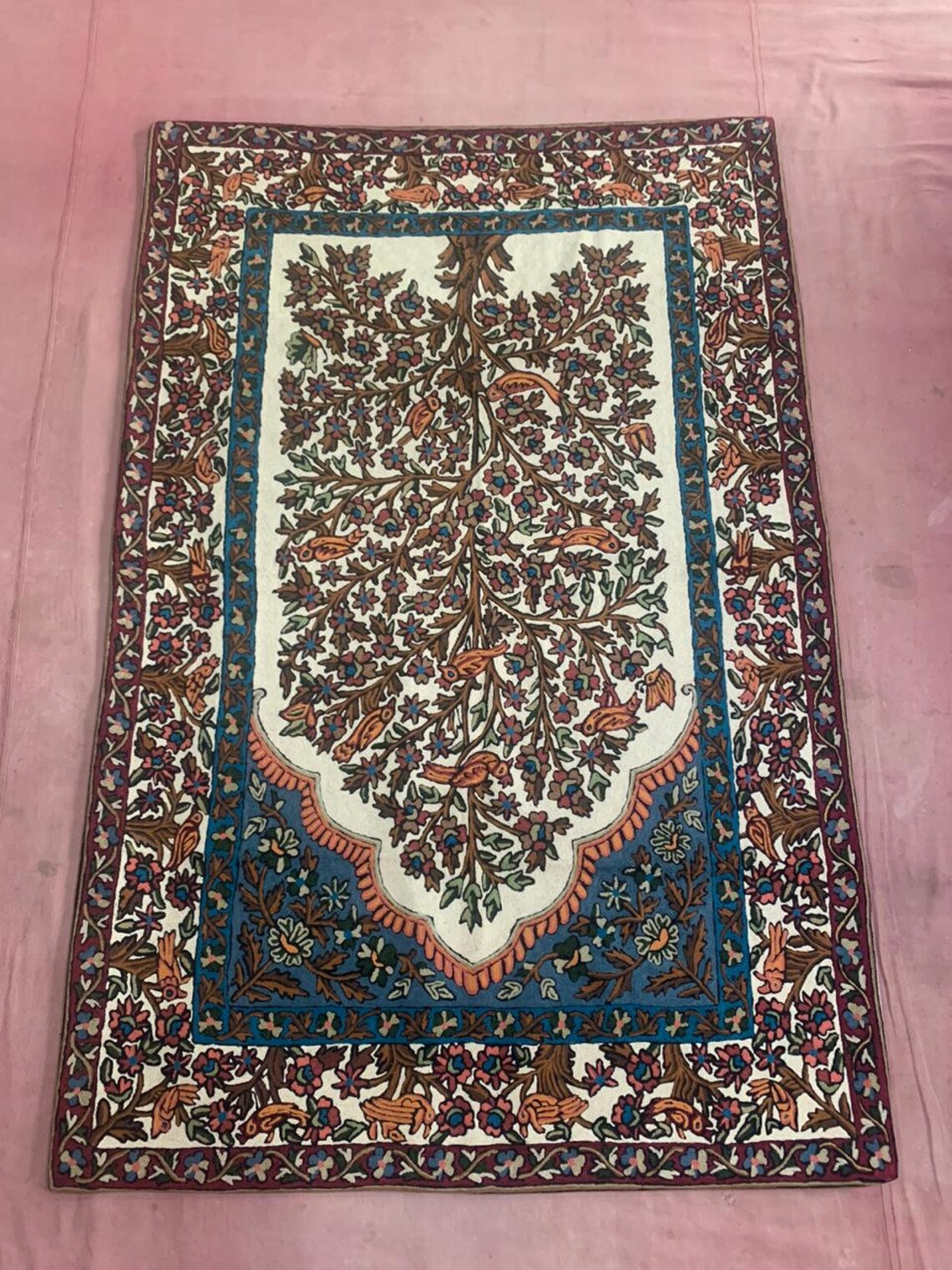 Cashmere Handmade Rug Cashmere Carpet Woolen Rug Floor Mat Etsy UK