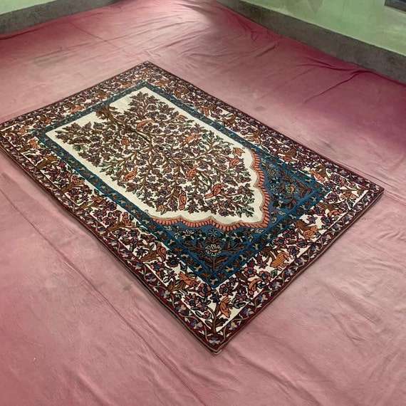 Cashmere Handmade Rug Cashmere Carpet Woolen Rug Floor Mat Etsy