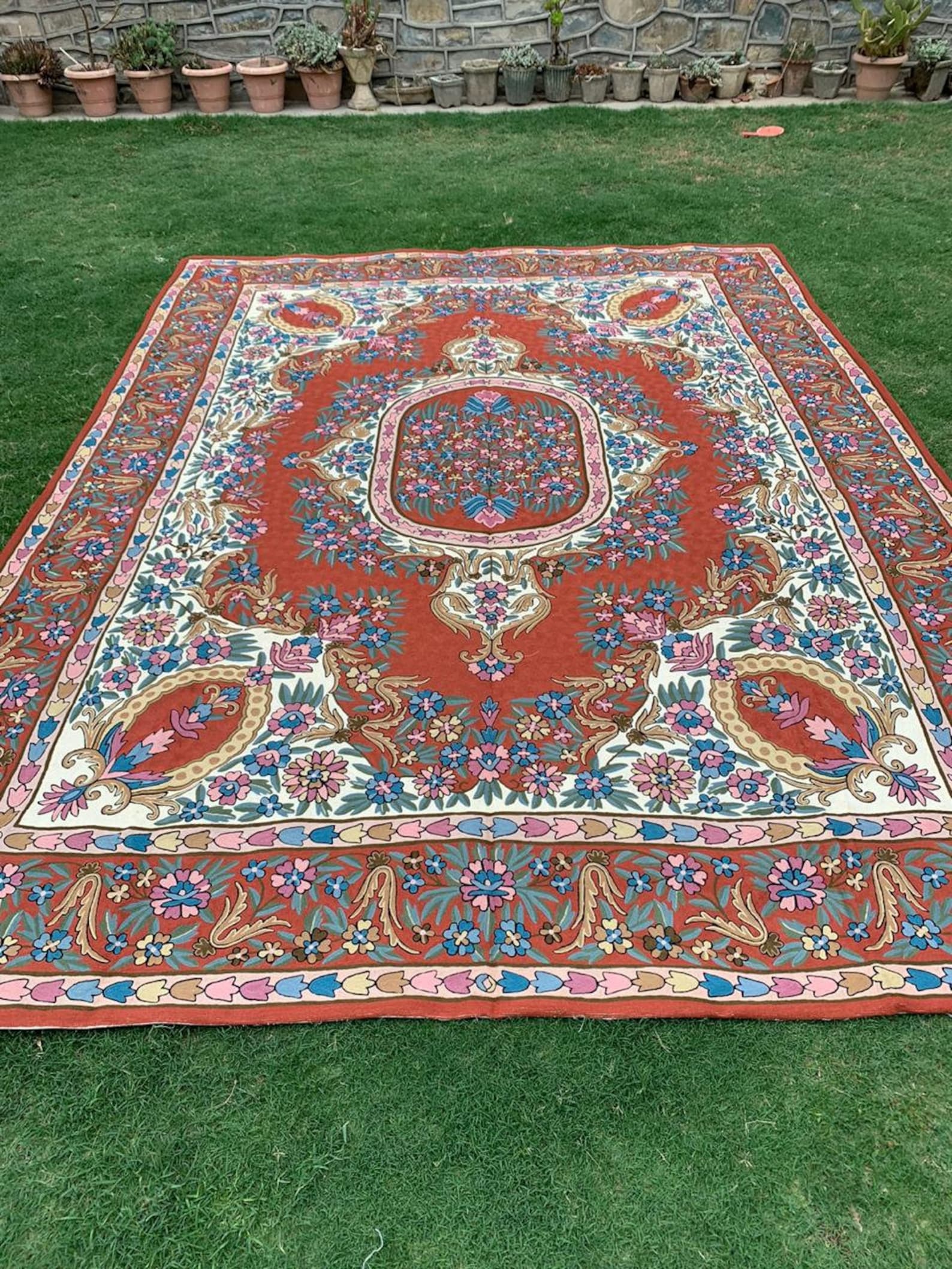 Cashmere Handmade Rug Cashmere Carpet Woolen Rug Floor Mat Etsy UK
