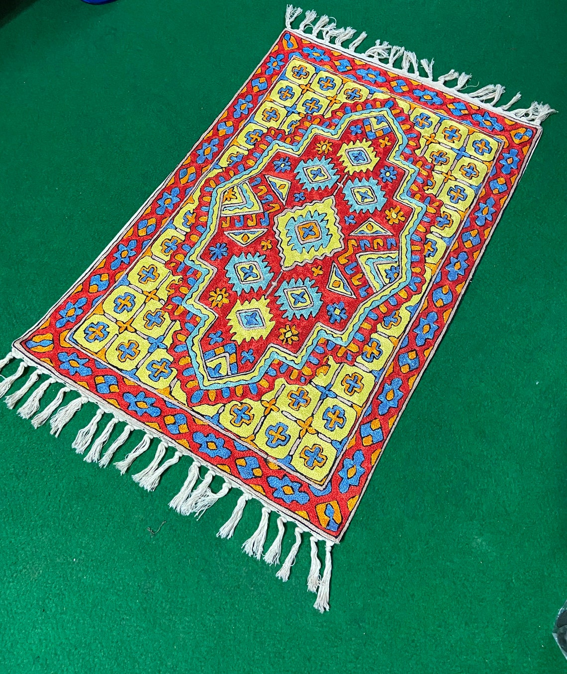 Cashmere Handmade Rug Cashmere Carpet Silk Rug Floor Mat Area Etsy UK