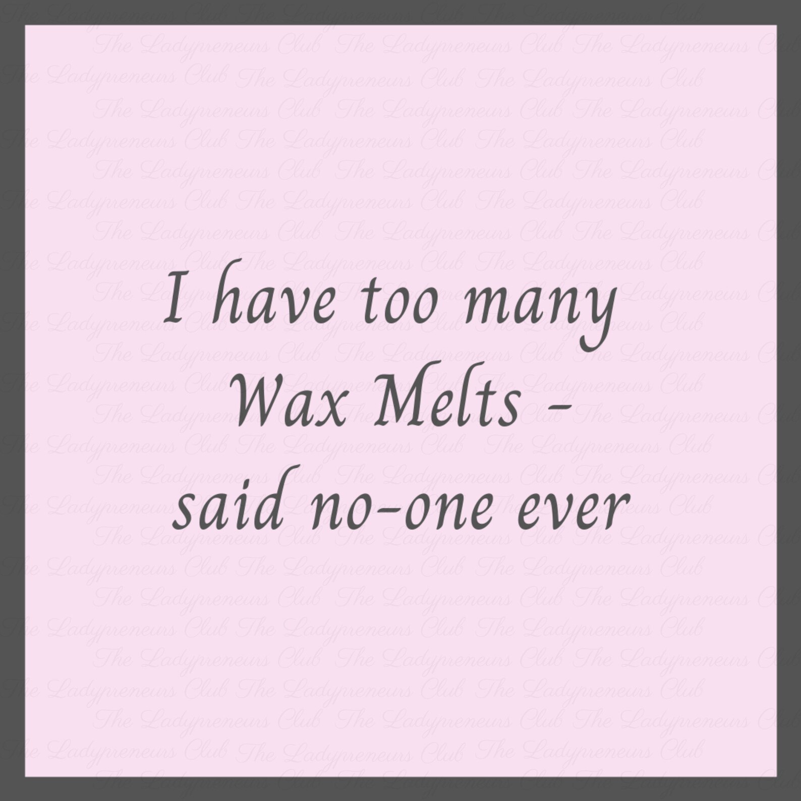 Wax Melt Quote Posts Ready to Use for Instagram Pink Etsy