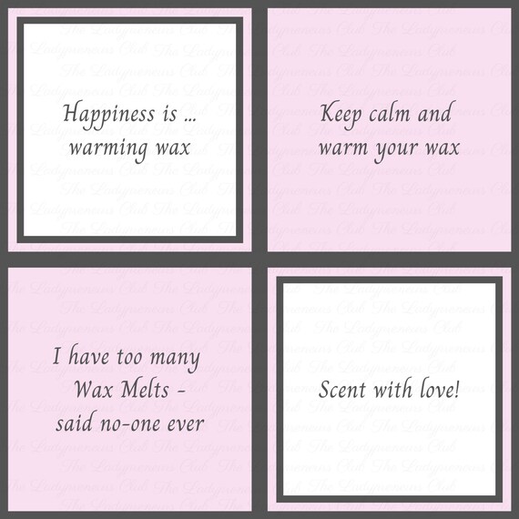Wax Melt Quote Posts Listo para usar para Instagram Etsy España