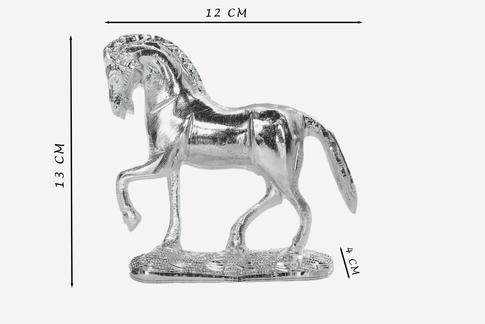 Pure Silver Horse Statue for Home Decor Silver Horse Etsy