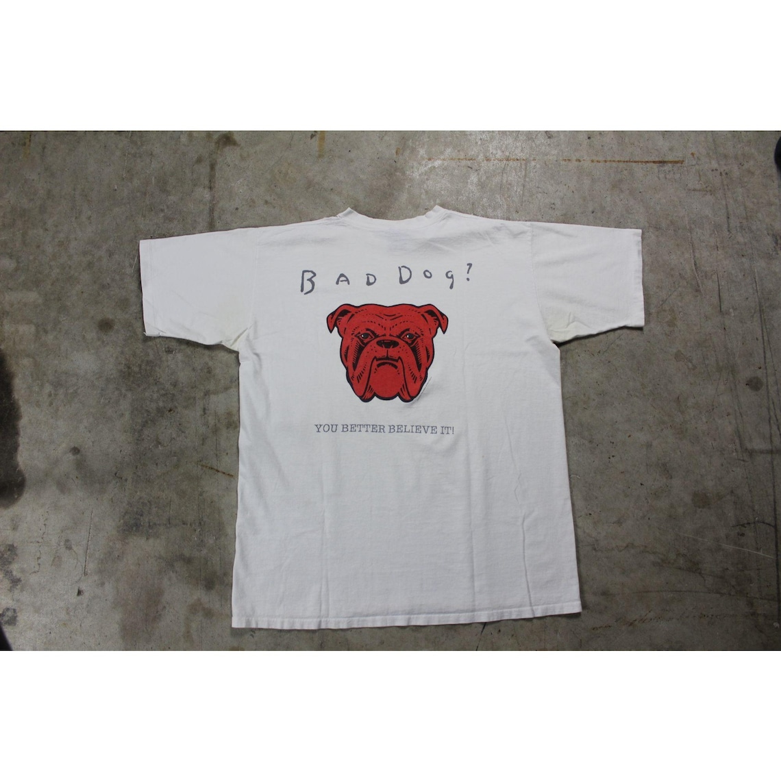 Vintage Bad Dog TShirt Etsy