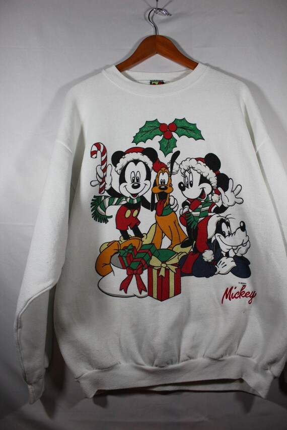 Vintage Micky mouse Christmas sweater