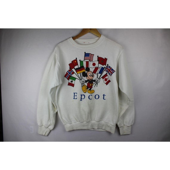 vintage Epcot Mickey mouse sweater