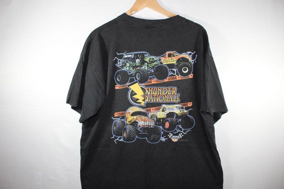 2000s thunder nation monster truck shirt