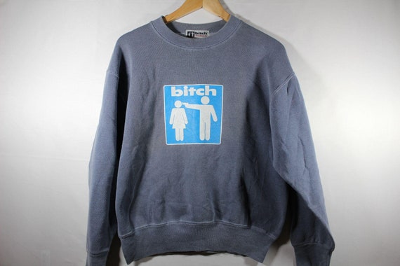 vintage bitch skateboard sweater