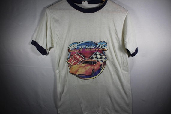 1970s corvette ringer tee