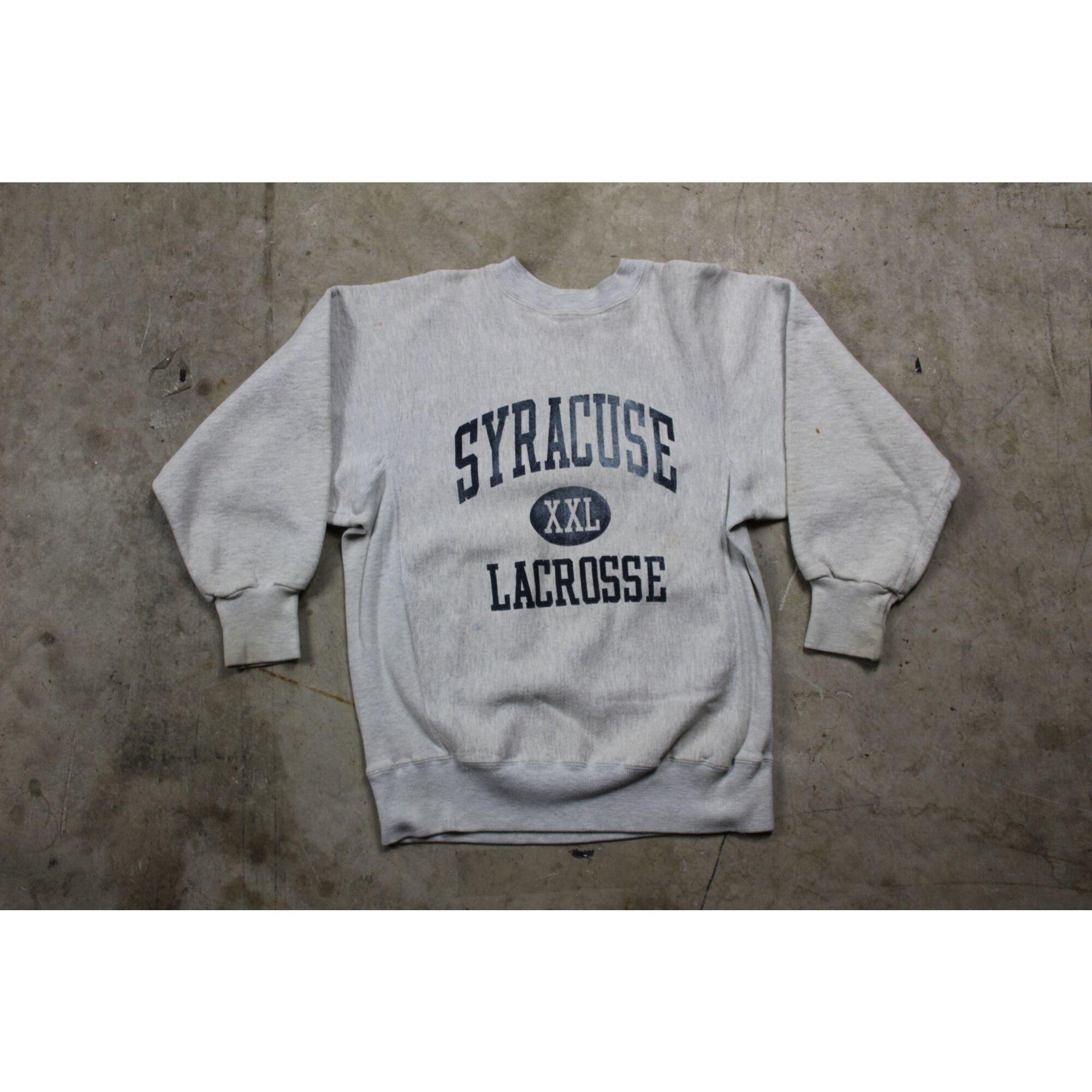 Vintage Syracuse Lacrosse Crewneck Etsy