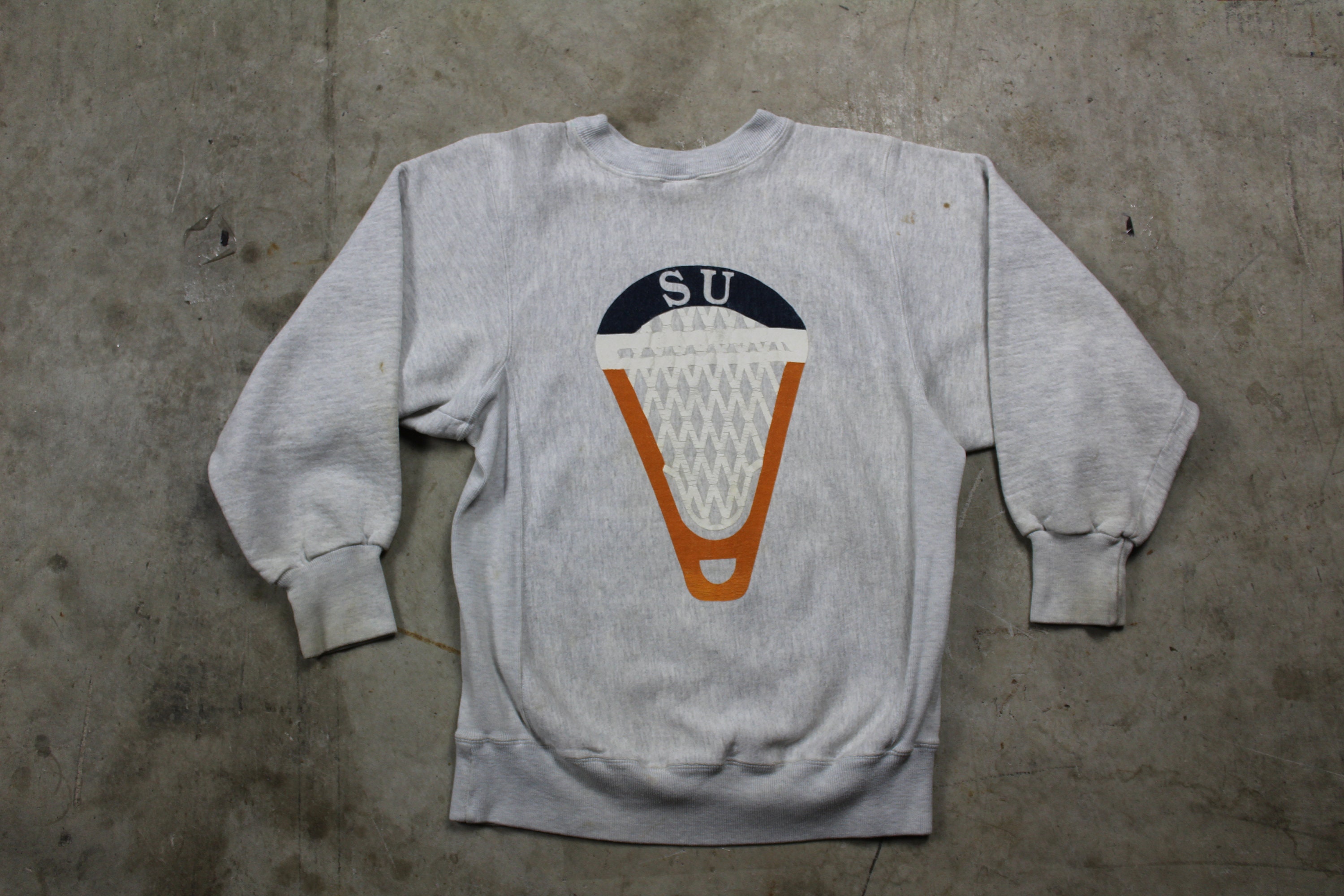 Vintage Syracuse Lacrosse Crewneck Etsy