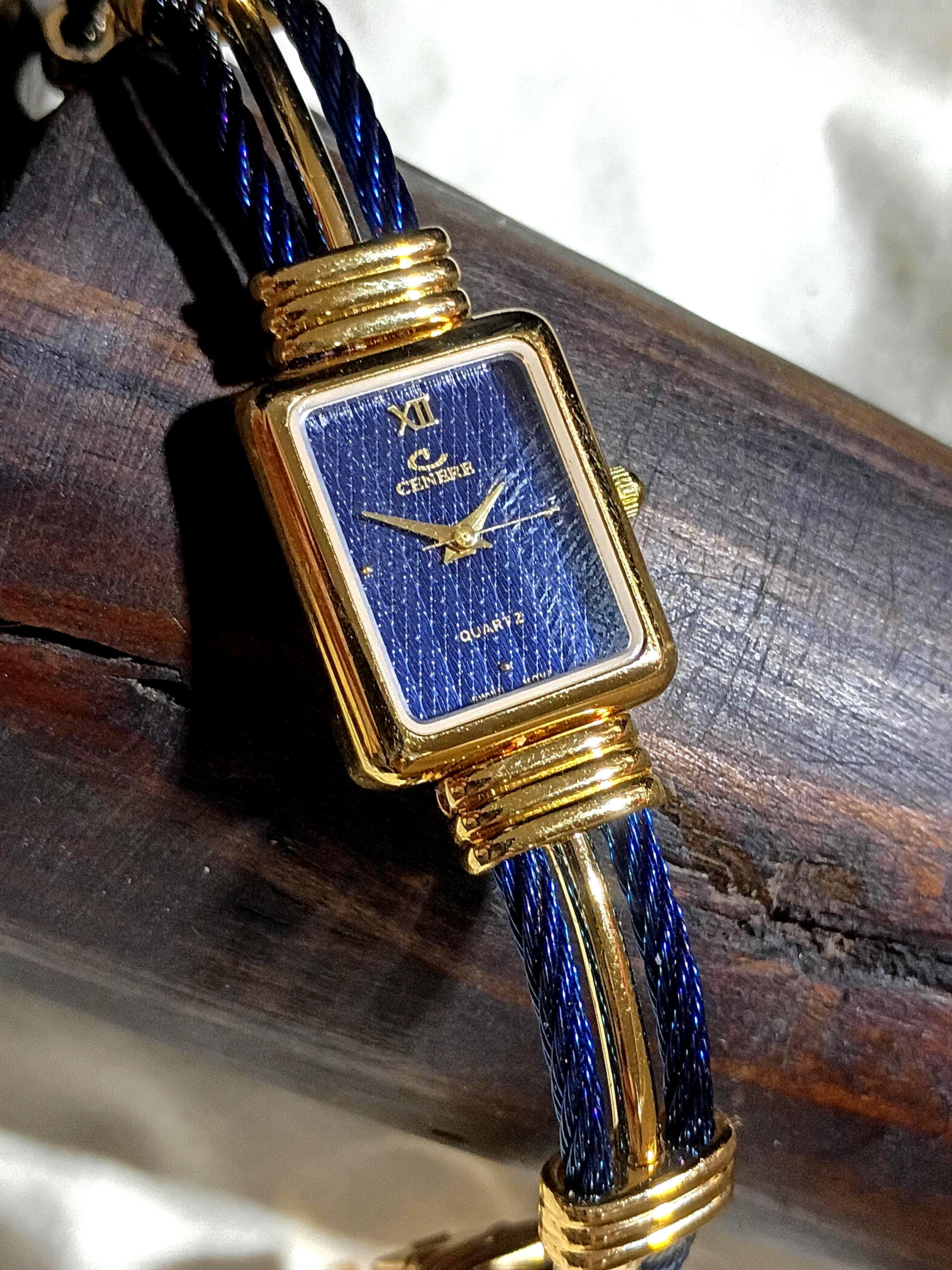 Cenere 721 Gold Tone Quartz Marcasites Needs Battery Cenere Quartz Watch - Etsy main image 4