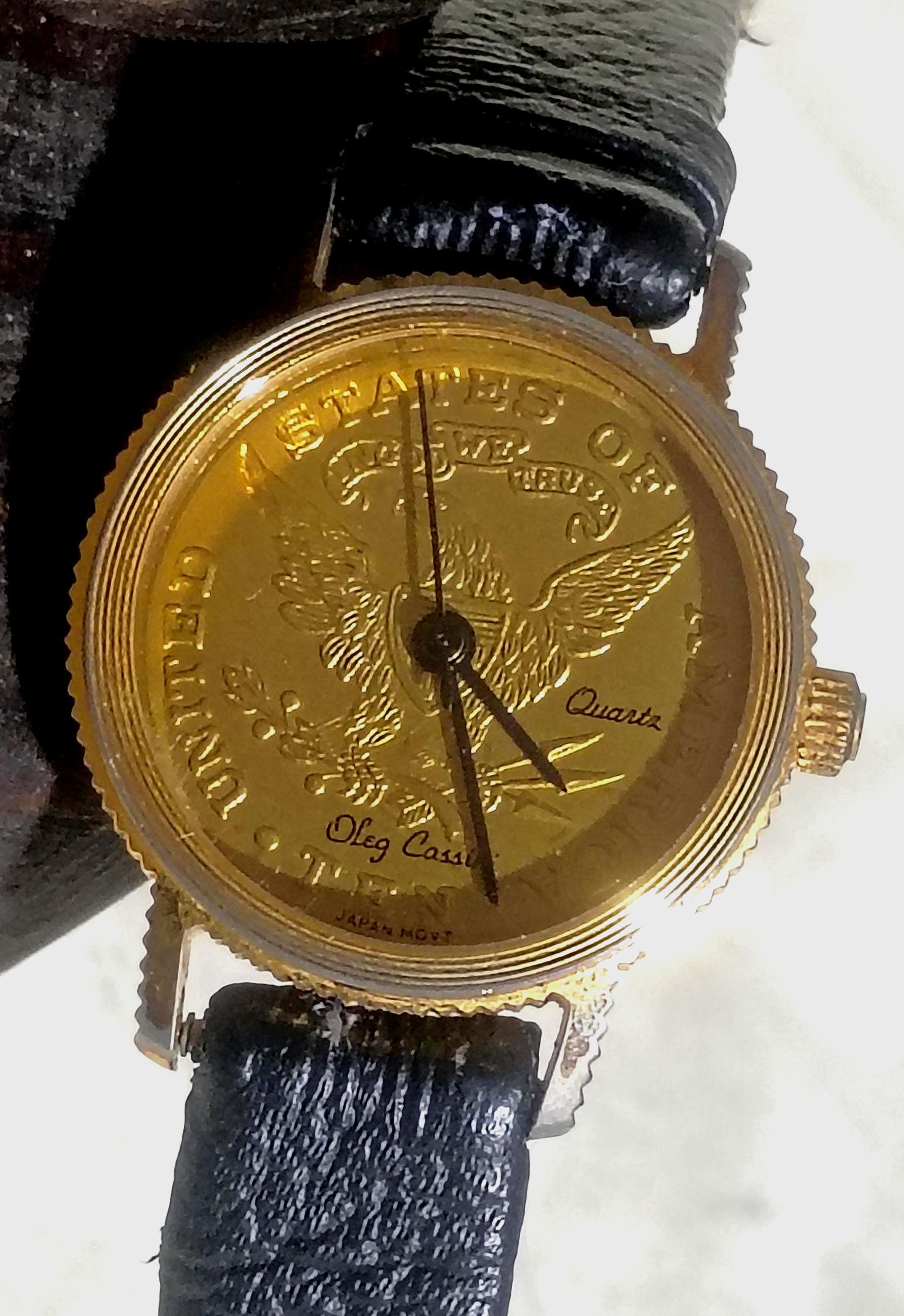 Oleg Cassini Coin Dial Women display picture 2