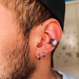 Rustic cuff earrings hot sale