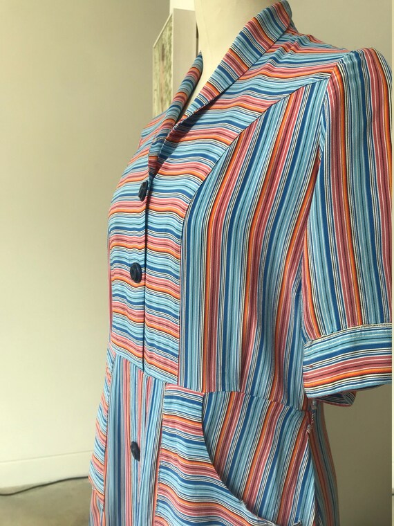 Original Vintage 1940's Dress Size 12