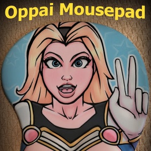 LoL Lux Oppai Mousepad
