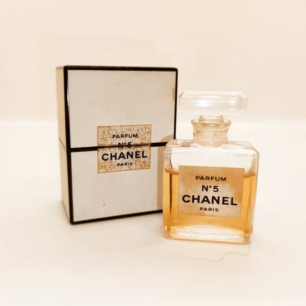 Chanel No5 pure perfume extrait 7 ml vintage perfume No5