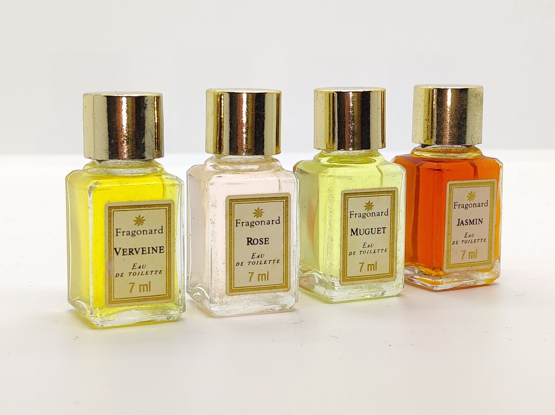 Fragonard Parfum Set With 4x7 Ml Eau De Toilette Splash Verveine Rose