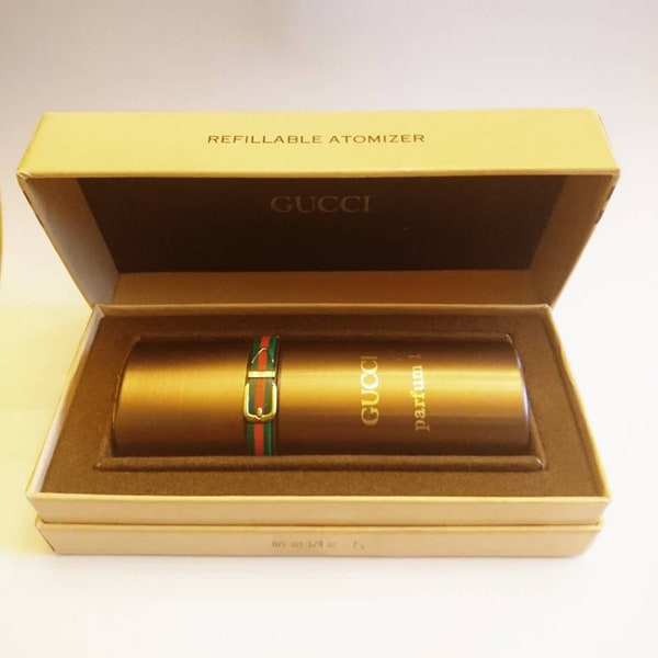 Gucci Parfum I Extrait de Parfum 1/4oz boxed untouched full Vintage pure Parfum 1970 Gucci one