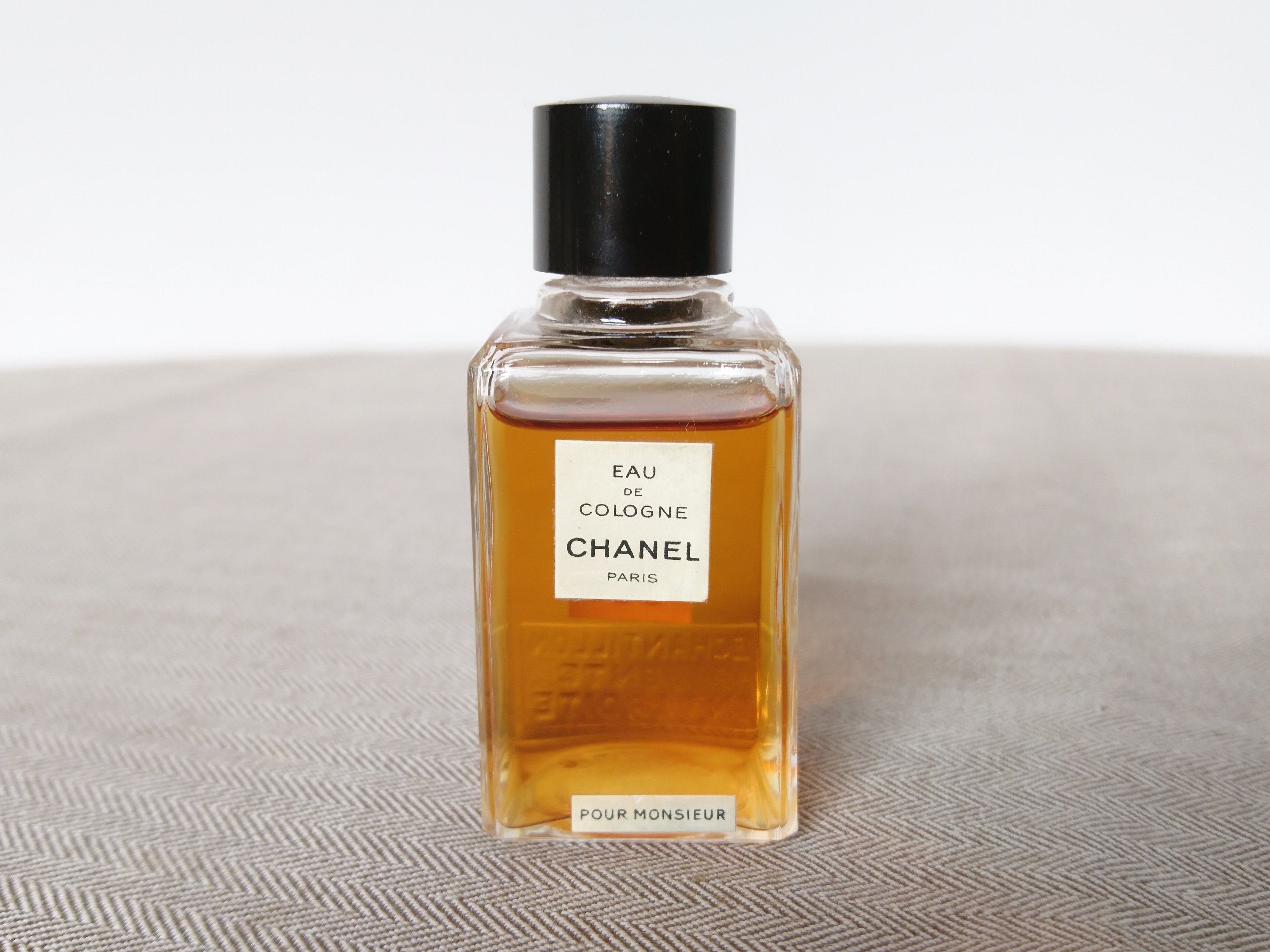 Chanel for Men 118 Ml. or 4 Oz. Flacon Eau De Cologne 1955 