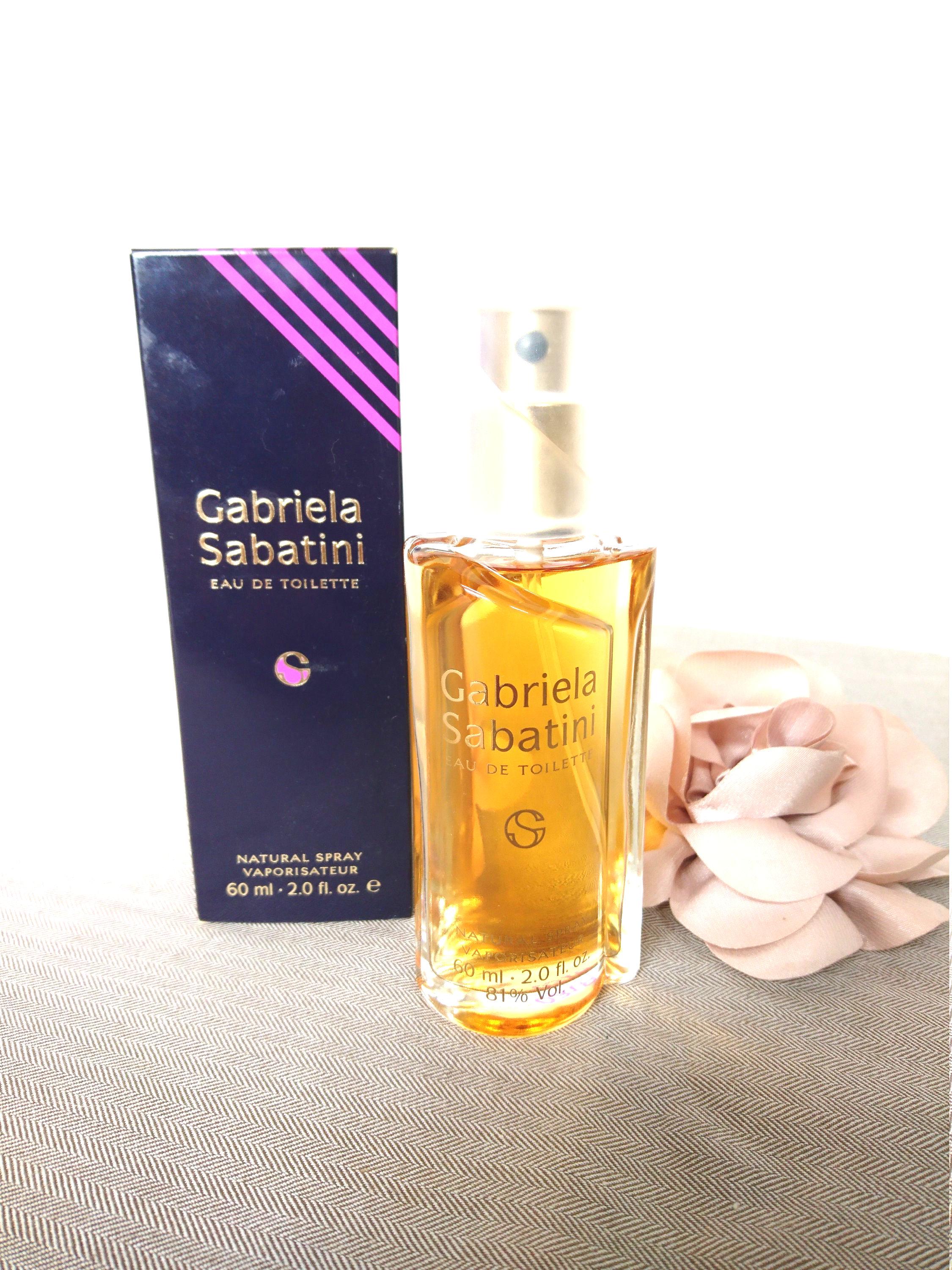 1990s Gabriela Sabatini 60ml Eau De Toilette True Vintage UK
