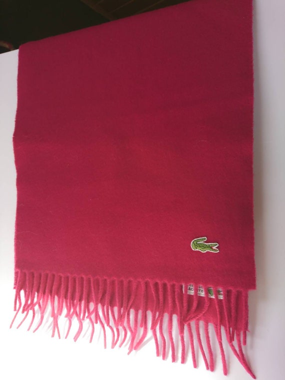 Geavanceerde cap bloeden Lacoste chemise neckscarf sjaal sjaal sjaal vintage sjaal - Etsy Nederland