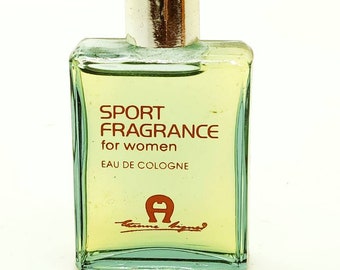 Etienne Aigner Sport Fragrance for women eau de cologne 7.5ml splash 1980s vintage parfume