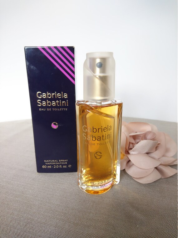 1990s Gabriela Sabatini 60ml Eau De Toilette True Vintage Etsy