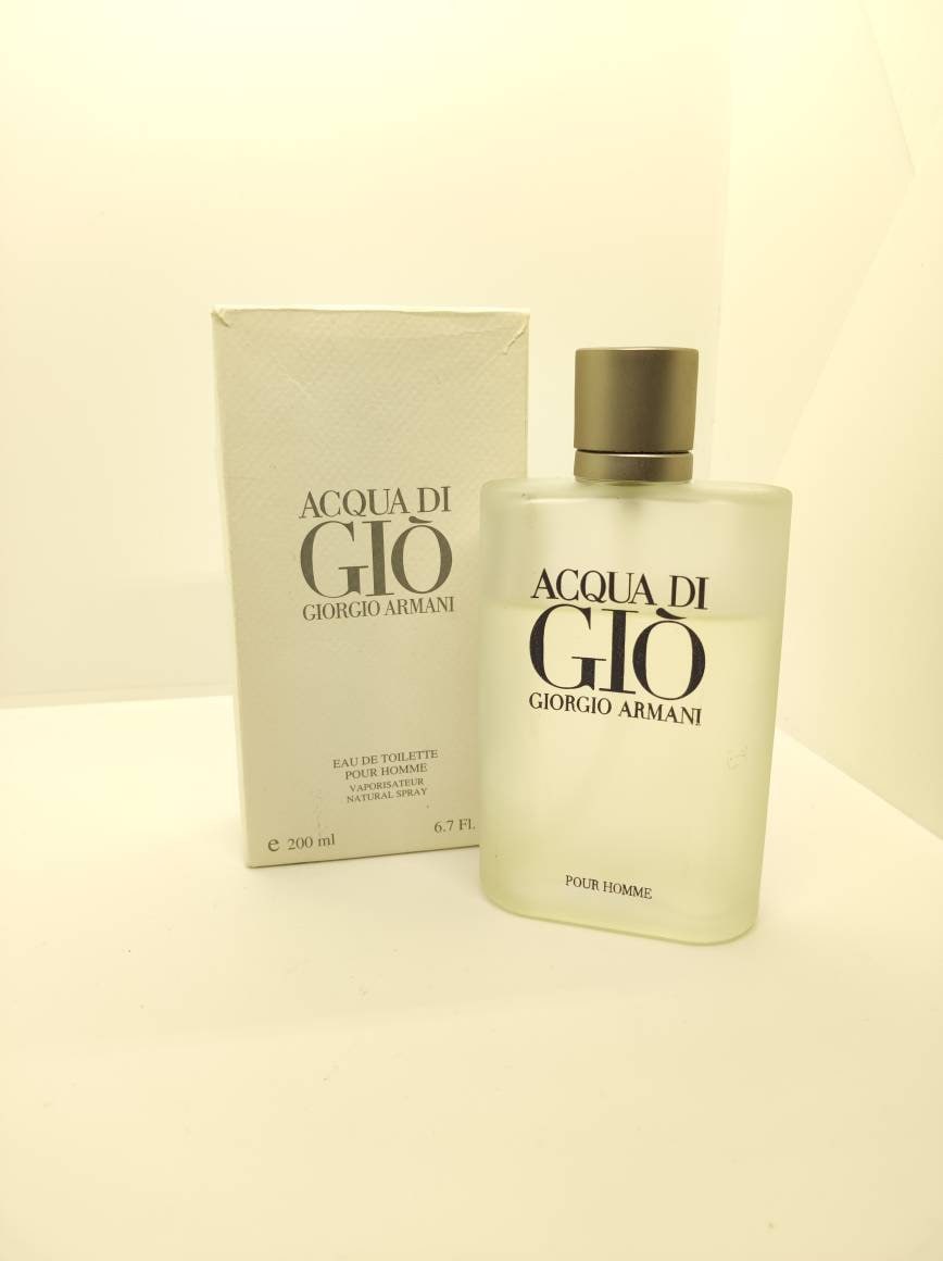 1990s Armani Acqua the Gio 200 Pour Homme Vintage - Etsy