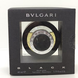 Bvlgari Black Edt 40ml Spray Boxed Rare Vintage Parfum Bvlgari Black Edt 40ml Spray Boxed Rare Vintage Parfum