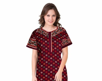 ladies cotton gown