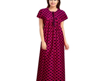 cotton night suit for ladies online shopping