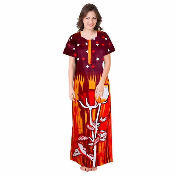 cotton gown for women