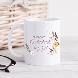 Cup ALLBEST PATENTANTE Boho *Personalized Cup *Gift Mom *Gift Aunt *Gift Patentante